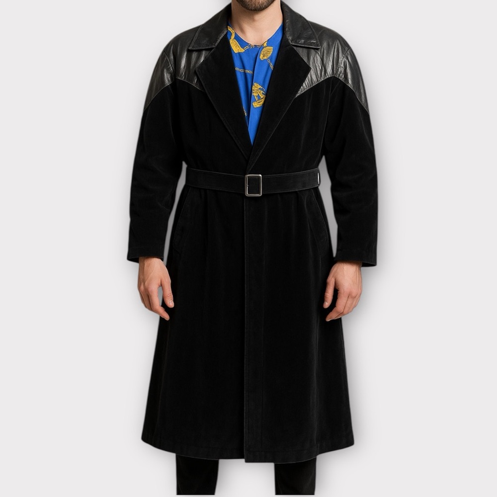 Vintage Michael Bevins Men’s Overcoat Coat Costume Designer Theatre Film Acting